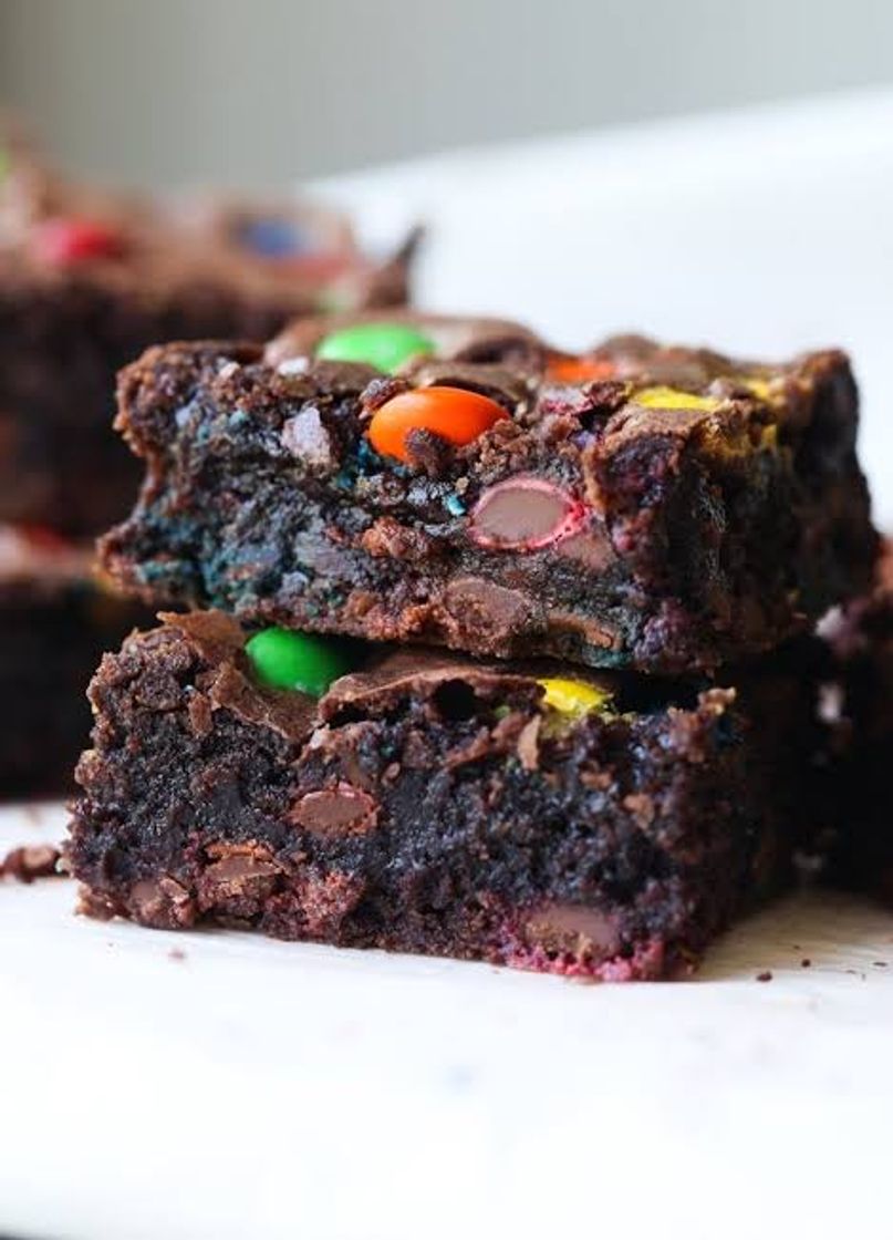 Moda Brownies con m&m