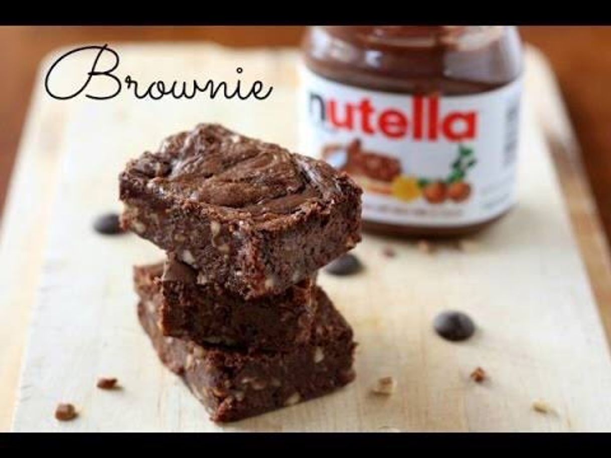 Moda Brownie con Nutella 