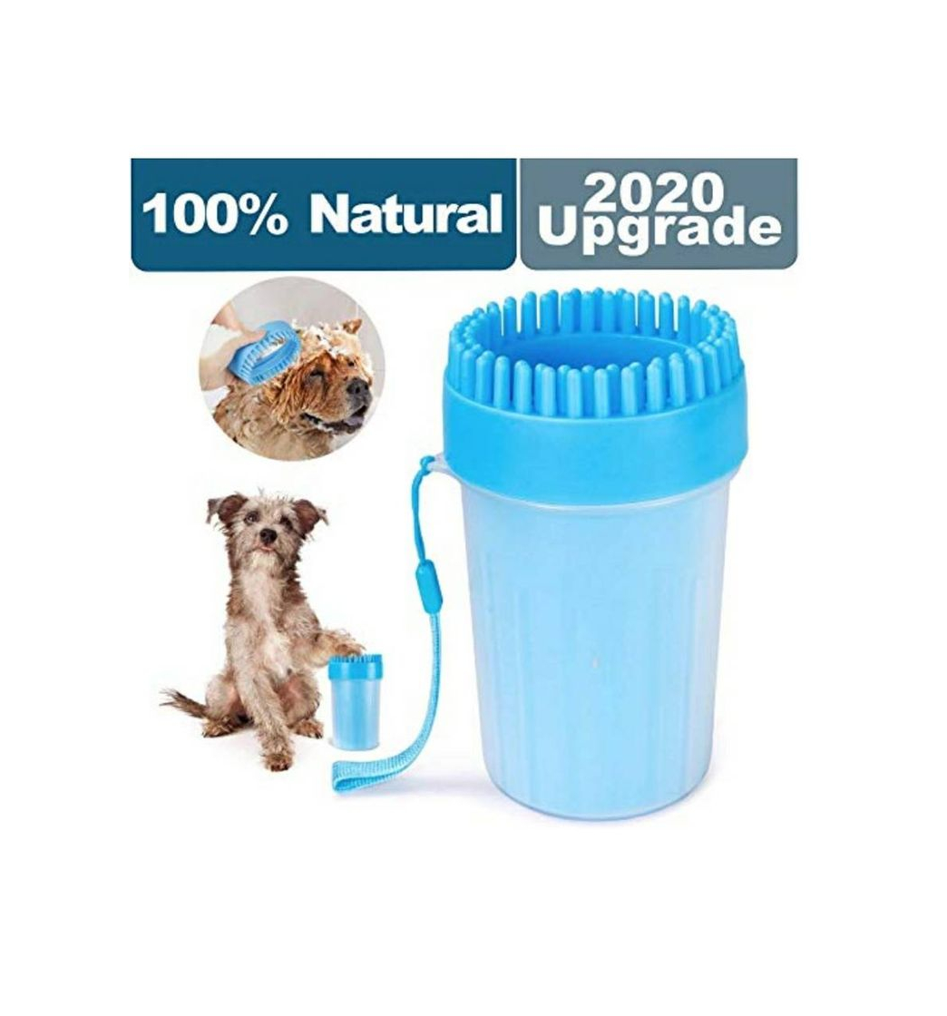 Limpiador portatil para patas de perro