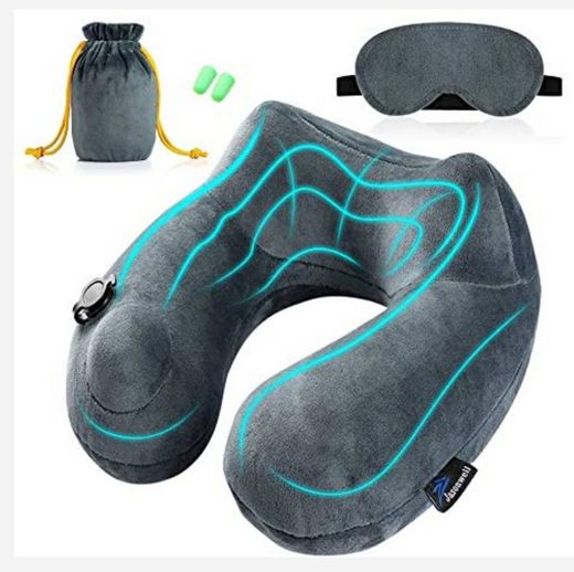 Almohada inflable para cuello