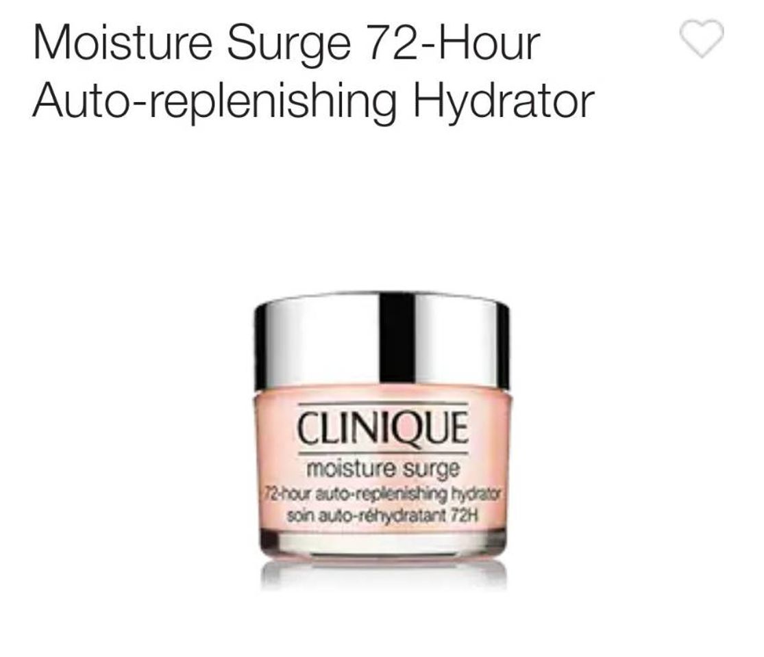 Moda Clínique Moisture Surge