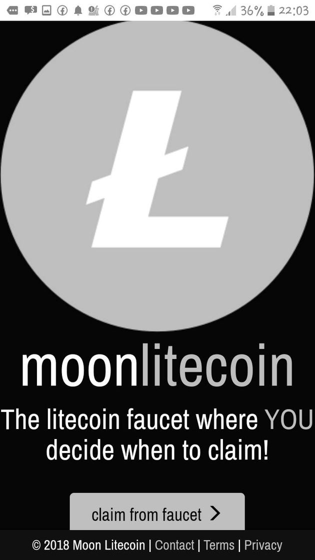 Moda Moon Litecoin