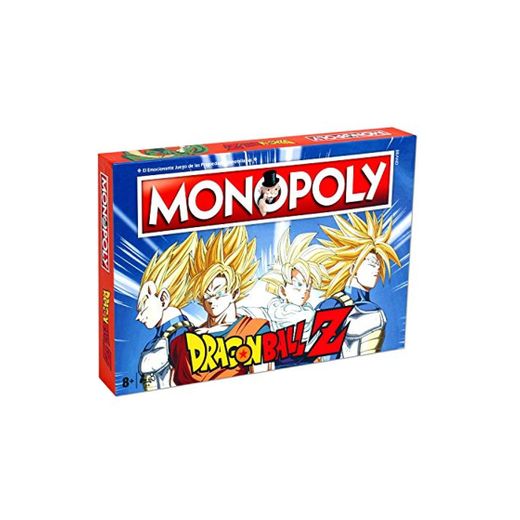 DRAGON BALL- Monopoly Z Drago Ball Juego, Multicolor