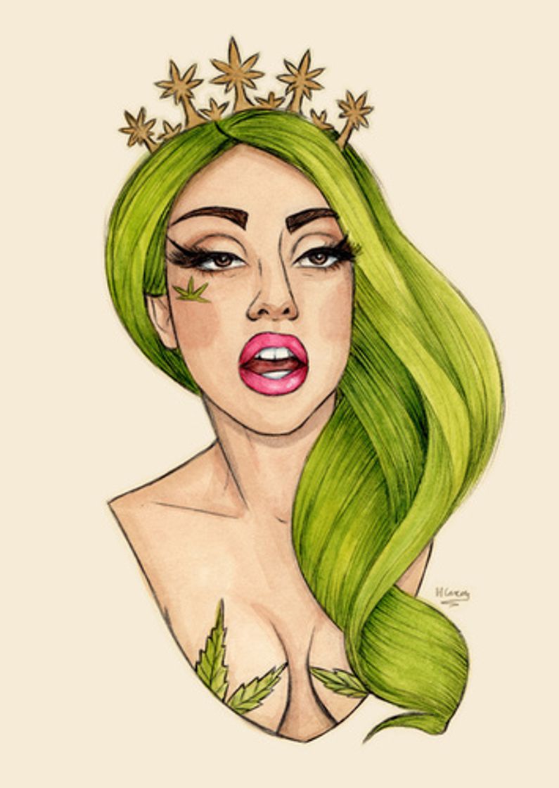 Fashion Lady Gaga - Mary Jane Holland