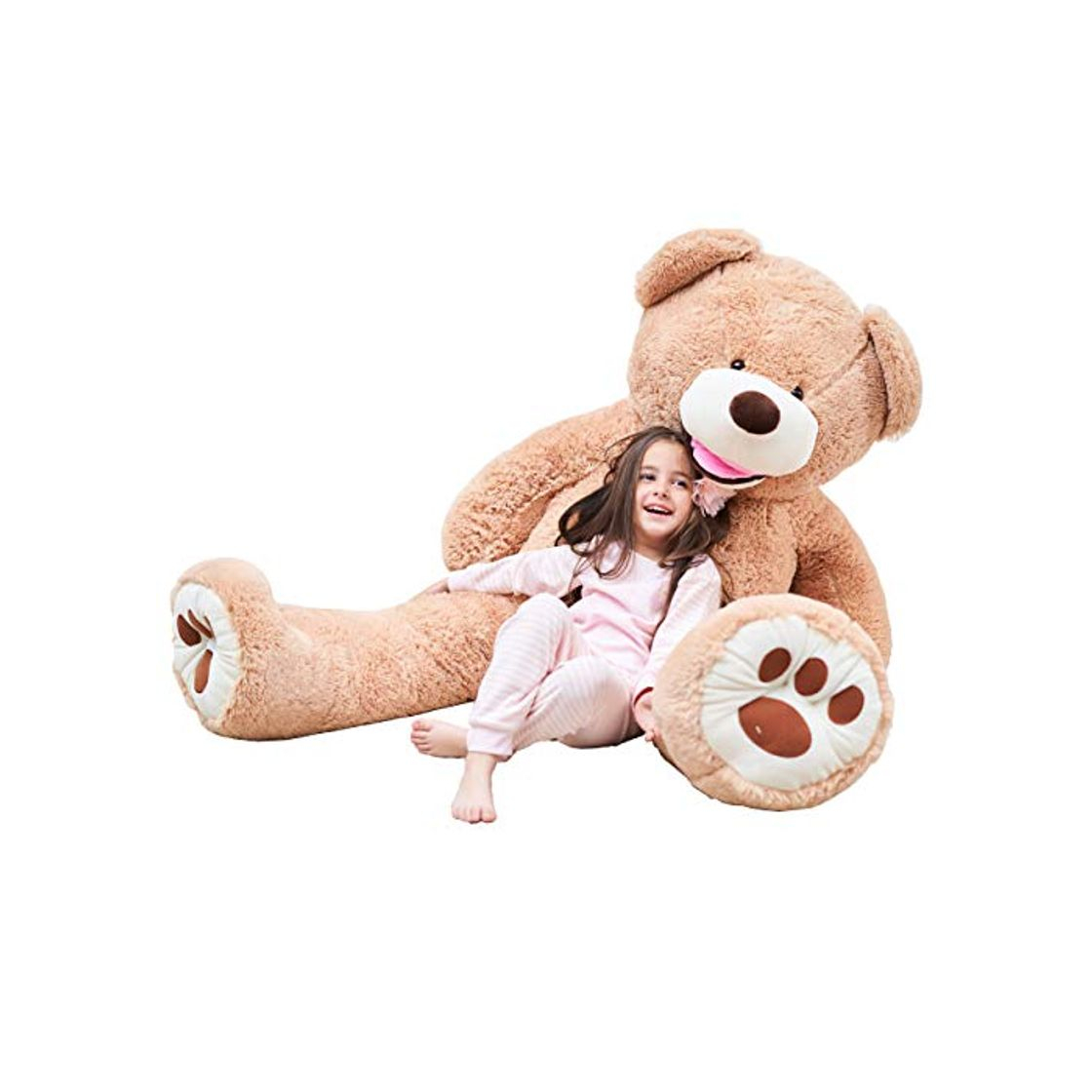 Products IKASA Teddy Bear Gigante con Grandes Huellas Juguete de Peluche Suave Animal