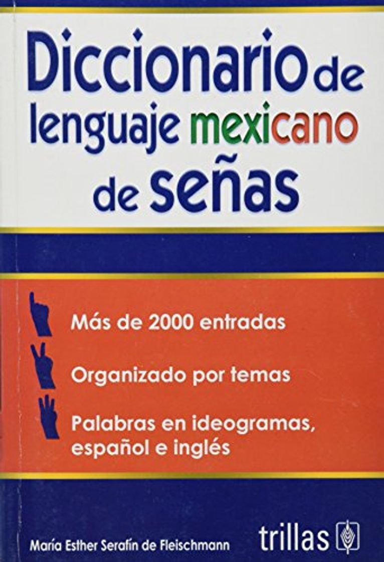 Libro Diccionario de lenguaje mexicano de senas