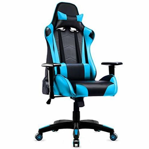 Racing Silla Gamer, IntimaTe WM Heart Silla Gaming de Ergonómica, Silla con