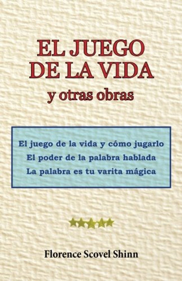 Libros El juego de la vida y otras obras: El juego de la vida y como jugarlo, El poder de la palabra hablada, La palabra es tu varita magica