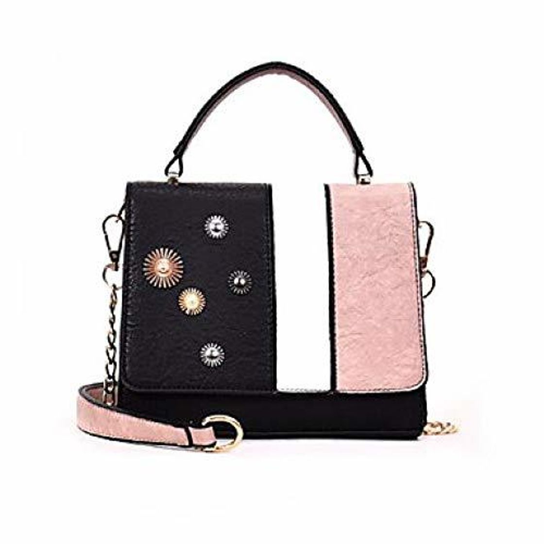 Productos WODENINEK Florero Femenino PU(Poliuretano) Bolso Negro/Azul/Caqui