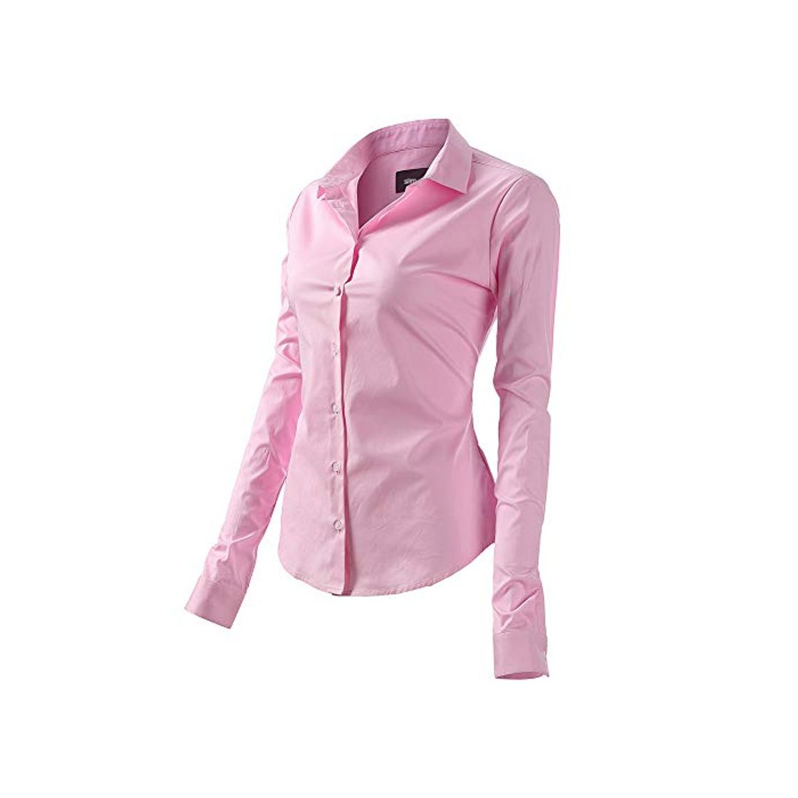 Producto Mujer Camisa Básica de Algodón - Camisa Blusa Casual de Algodón de