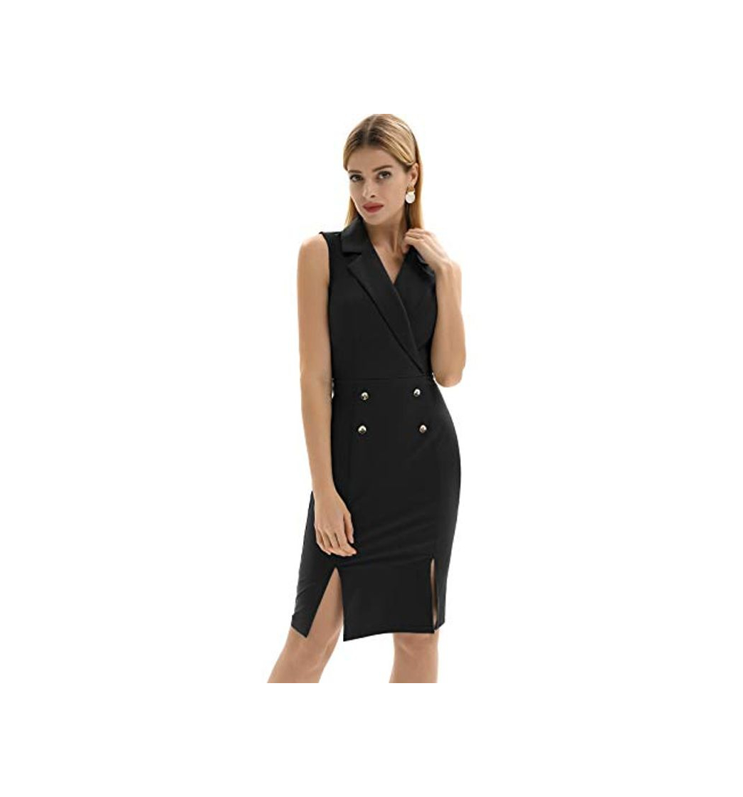 Product GRACE KARIN Vestido de Mujer Negro para Ceremonia Elegante y Formal con