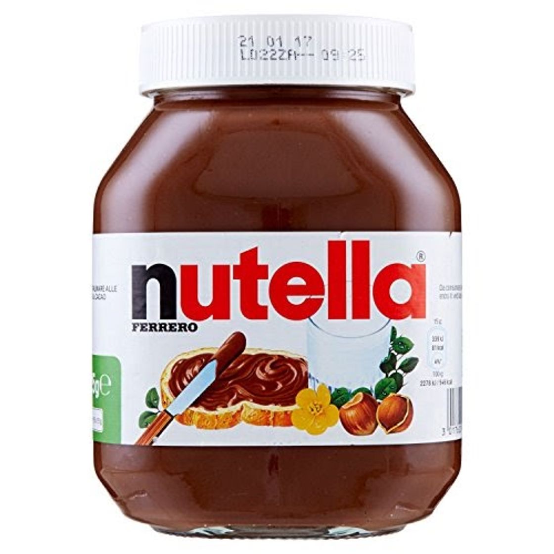 Product BETA bs80918 NUTELLA mini-glas para tienda