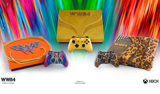 Así lucen las nuevas Xbox One X inspiradas en Wonder Woman 1984