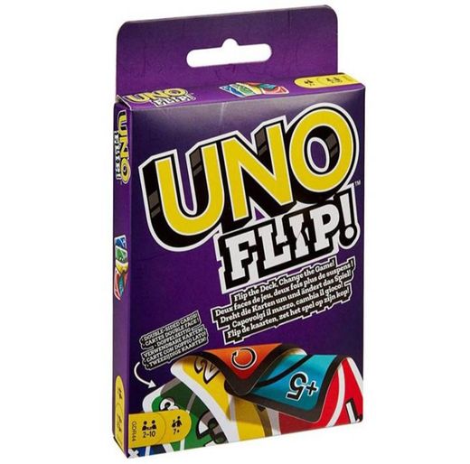 Jogo de Cartas UNO Flip Card da Mattel Games Nova Embalagem