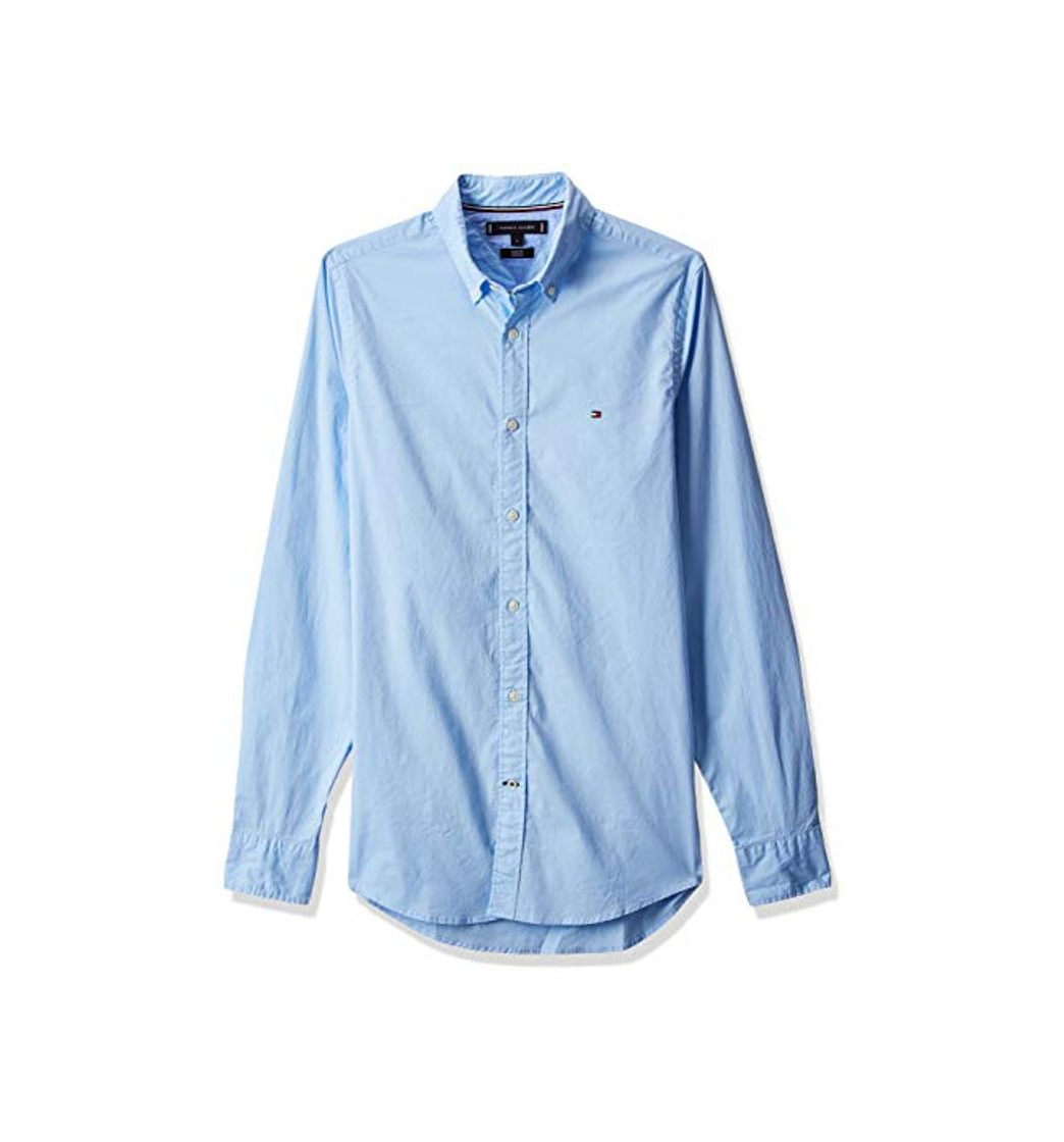 Producto Tommy Hilfiger Core Stretch Slim Poplin Camisa, Azul