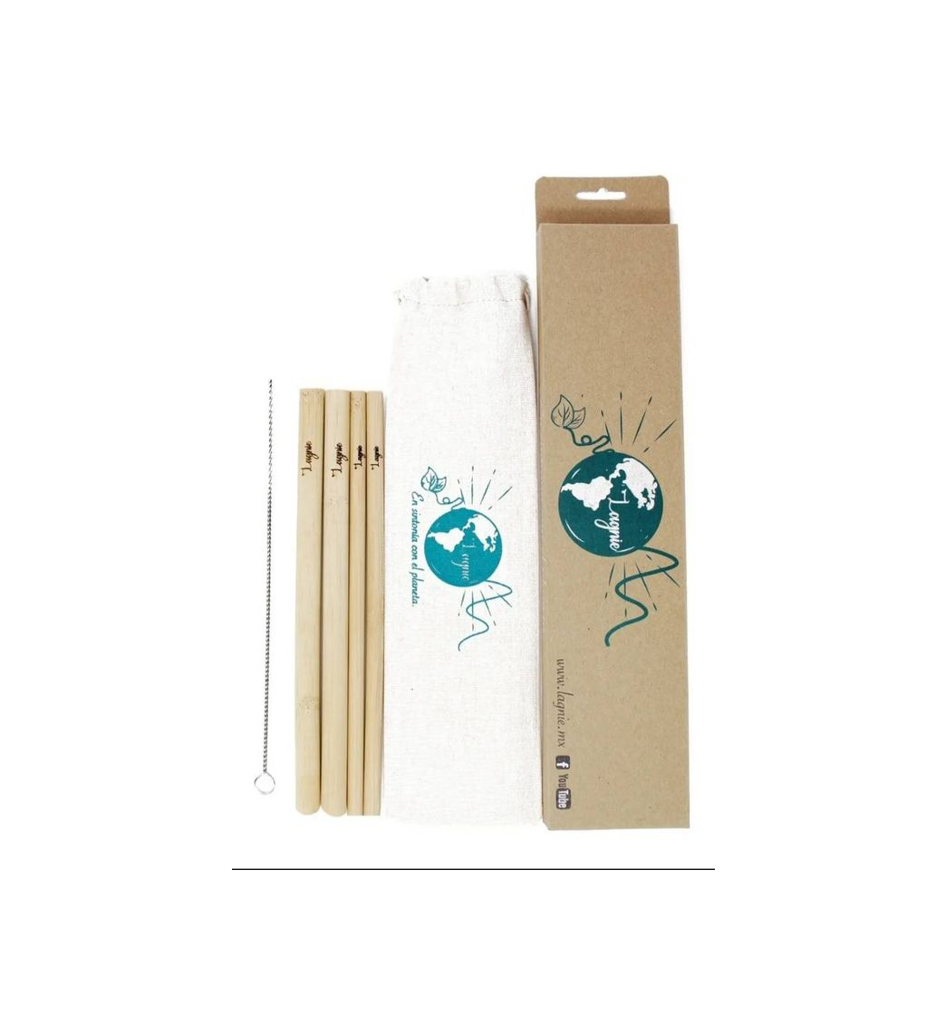 Producto Popotes de bambu