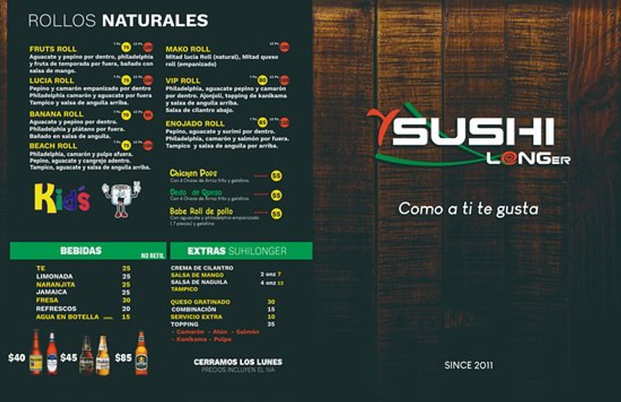 Restaurants Sushi Longer Forjadores