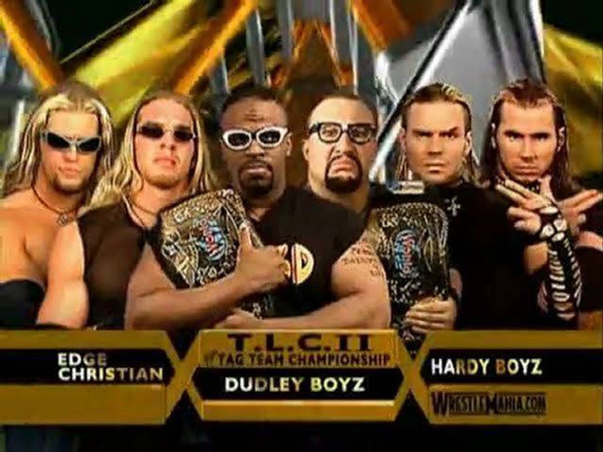 Moda Edge & Christian vs The Hardy Boyz vs Dudley Boyz. 