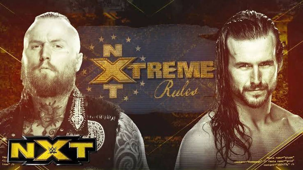 Moda Aleister Black vs Adam Cole, NXT TAKE OVER PHILADELPHIA. 