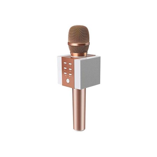 TOSING 008 Micrófono de Karaoke Inalámbrico Bluetooth, Potencia de Volumen Más Alta