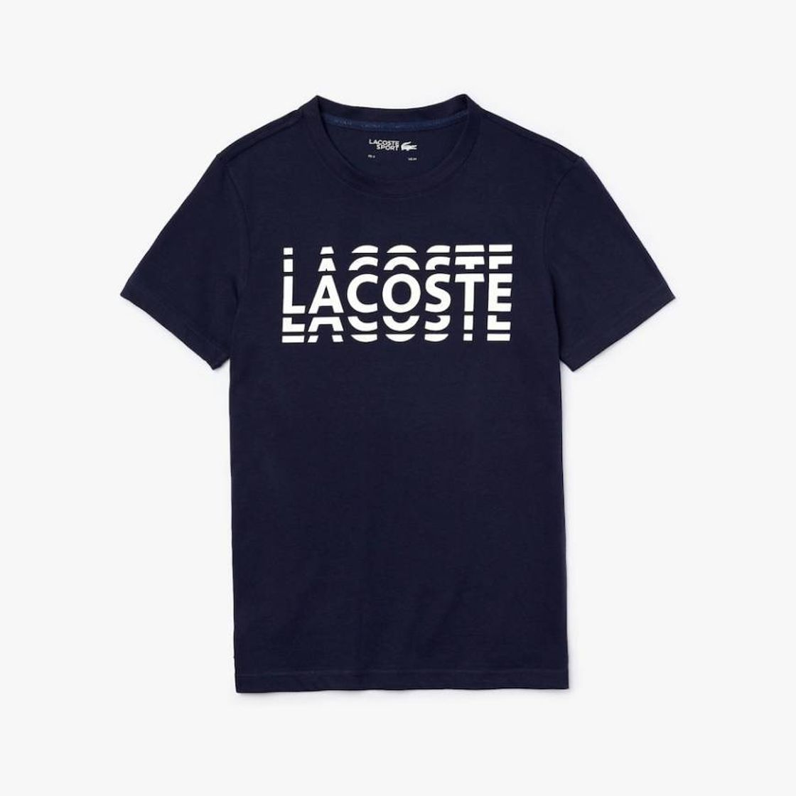 Social T-shirt em mistura de algodão lacoste 