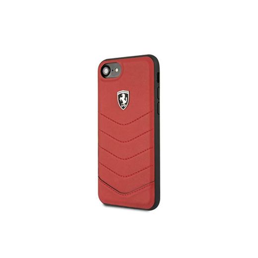 Ferrari FEHQUHCI8RE - Funda de piel para iPhone 7