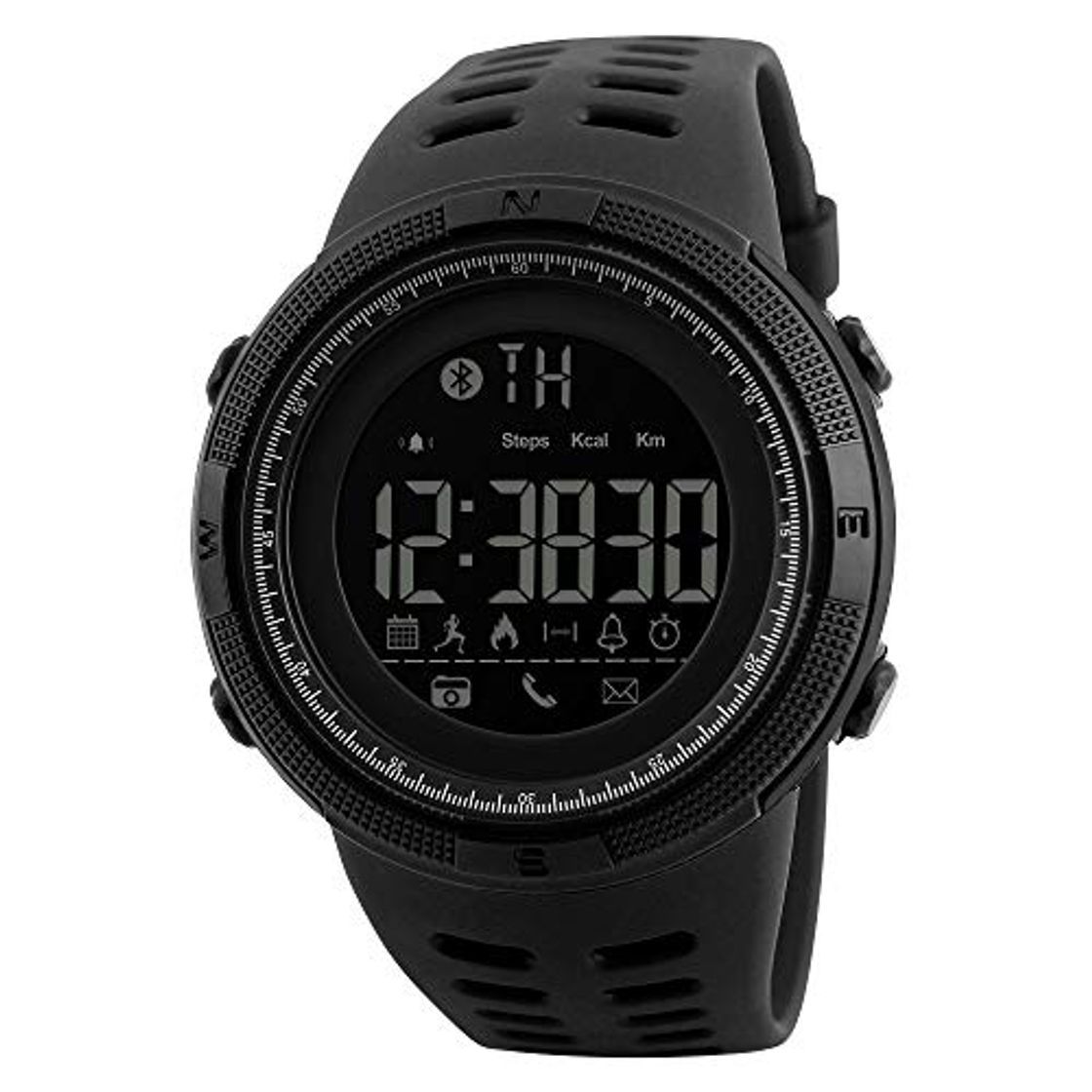 Social SKMEI Brand Men's Smart Sport Watch New Bluetooth Calorie Pedometer Fashion Watches Men 50M Waterproof Digital Clock Wristwatch