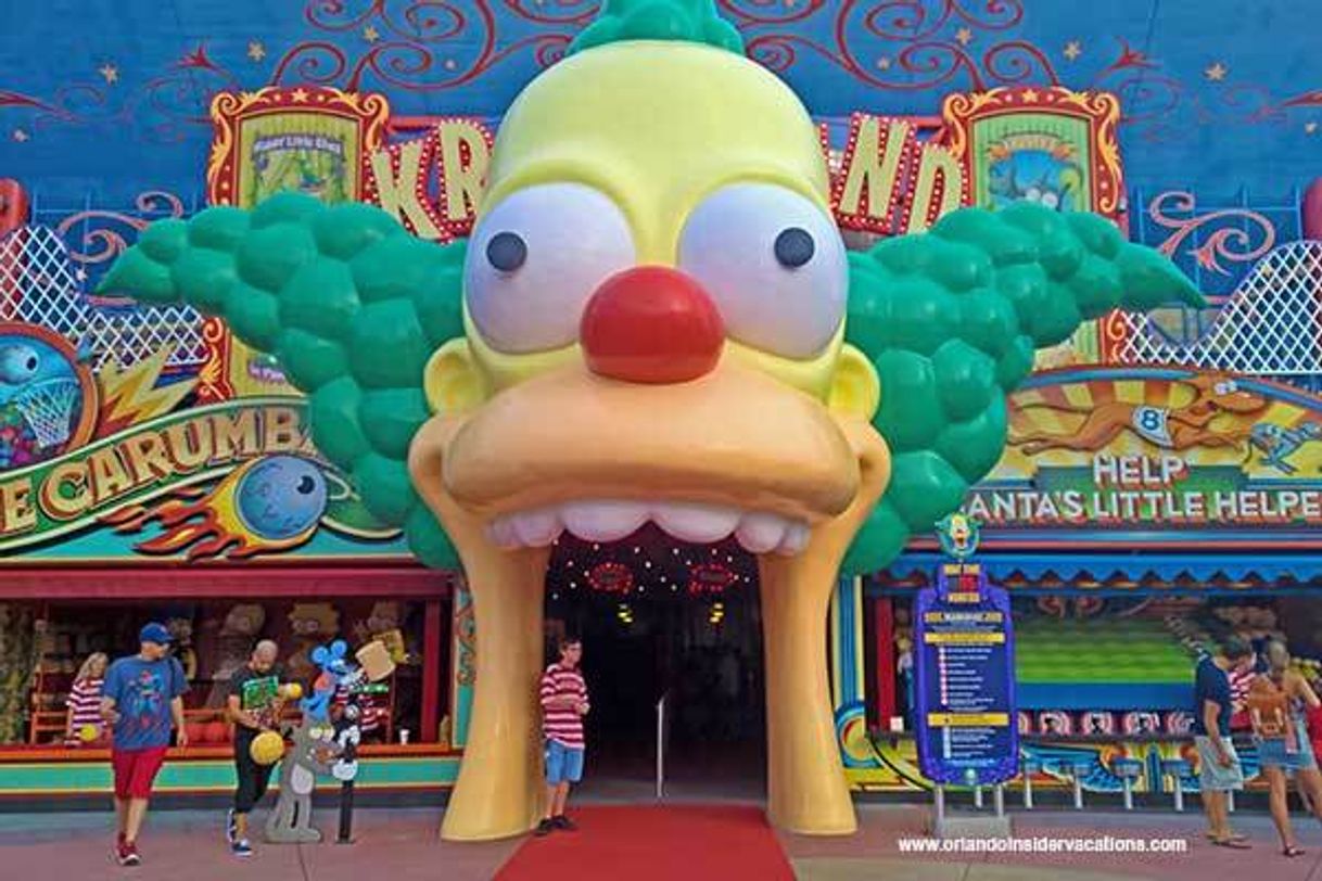 Lugar The Simpsons Ride