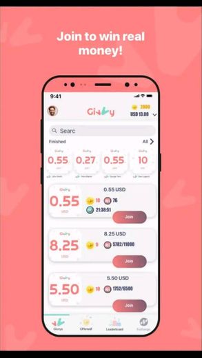 Givvy Game - Earn money