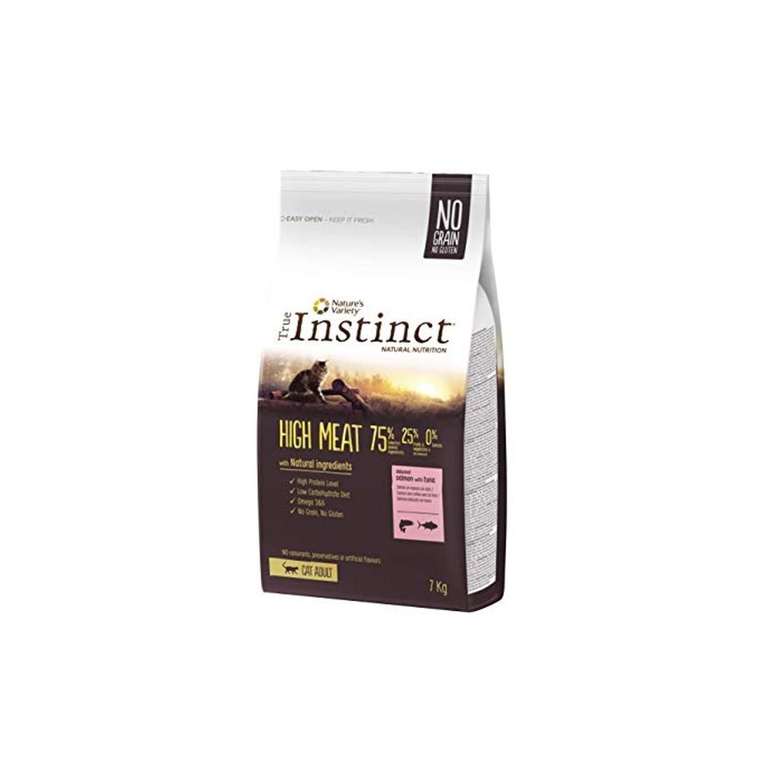 Social True Instinct High Meat Pienso para Gatos Adultos con Salmón