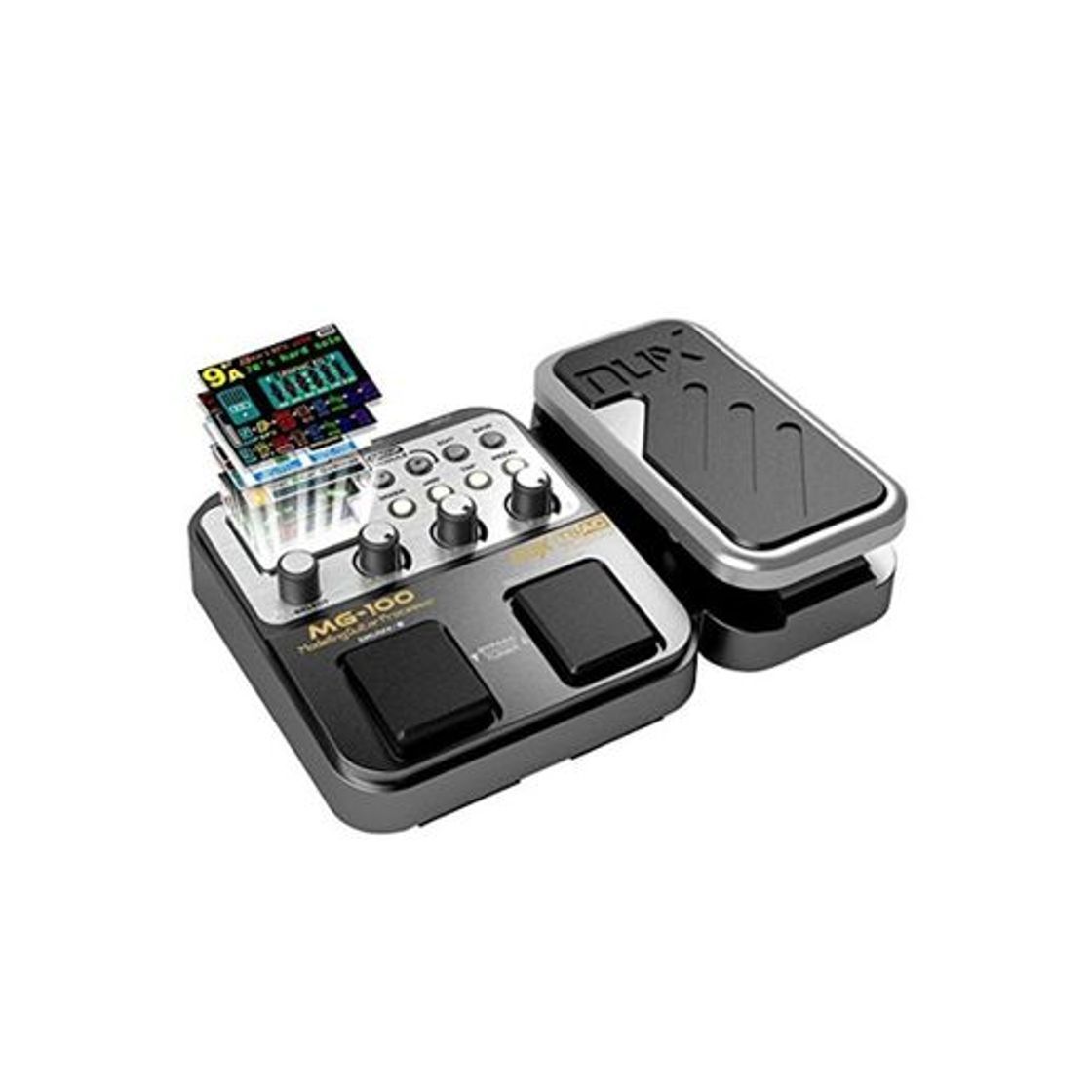 Social Asmuse Multi Efecto Pedal Guitarra Eléctrica MG100 Procesador de Pedalera Multiefectos Guitarra