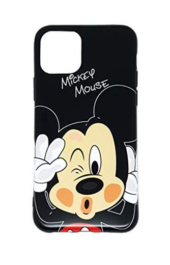 Onix Store Funda de Silicona Flexible con Minnie y Mickey Mouse para