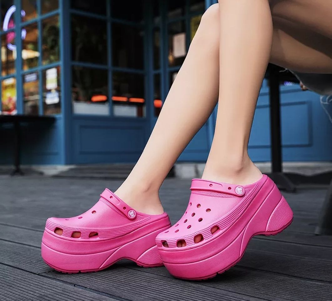 Fashion Crocs Plataforma