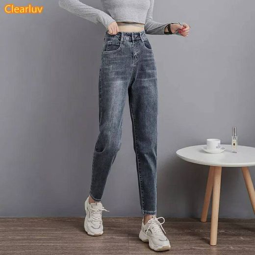Mom jeans, cintura alta, estilo VINTAGE♡
