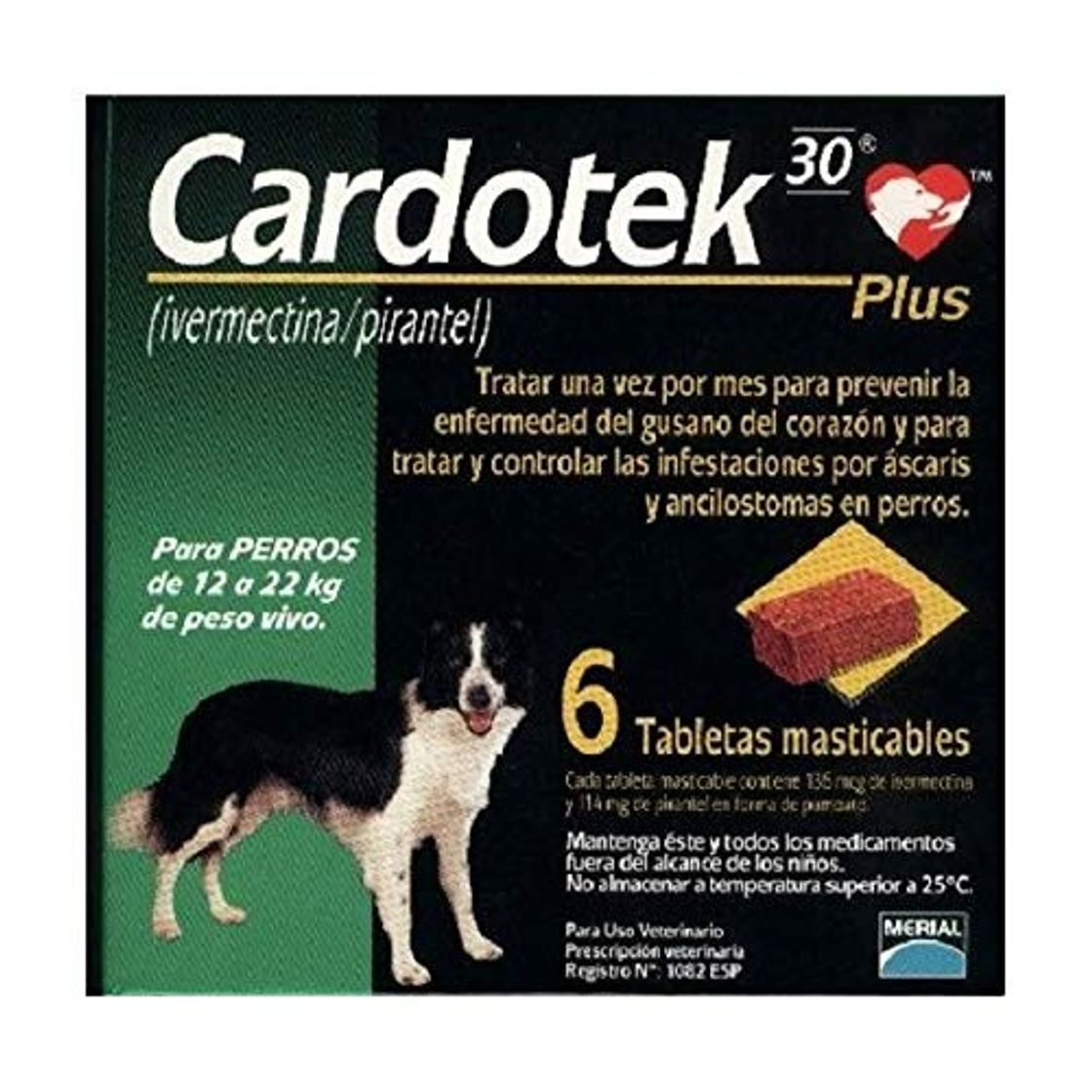 Social Boehringer CARDOTEK Plus Verde 6 Comprimidos