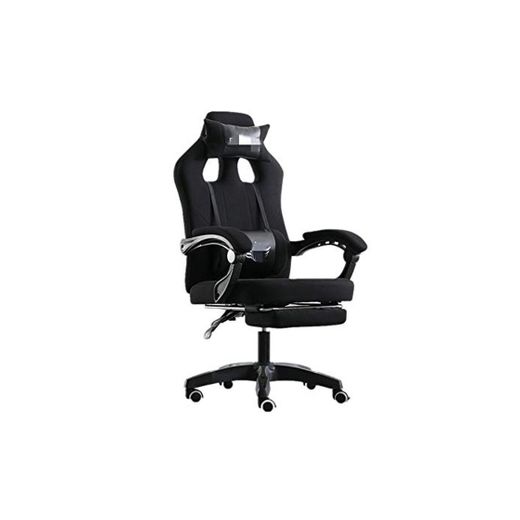 Butaca de juego competitiva Silla de ordenador de Ministerio del Interior silla reclinable Ascensor Juego Silla de la protuberancia del respaldo del asiento Descanso for comer Silla giratoria Silla Ga