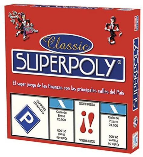 Falomir Superpoly, Juego de Mesa, Clásicos, Multicolor