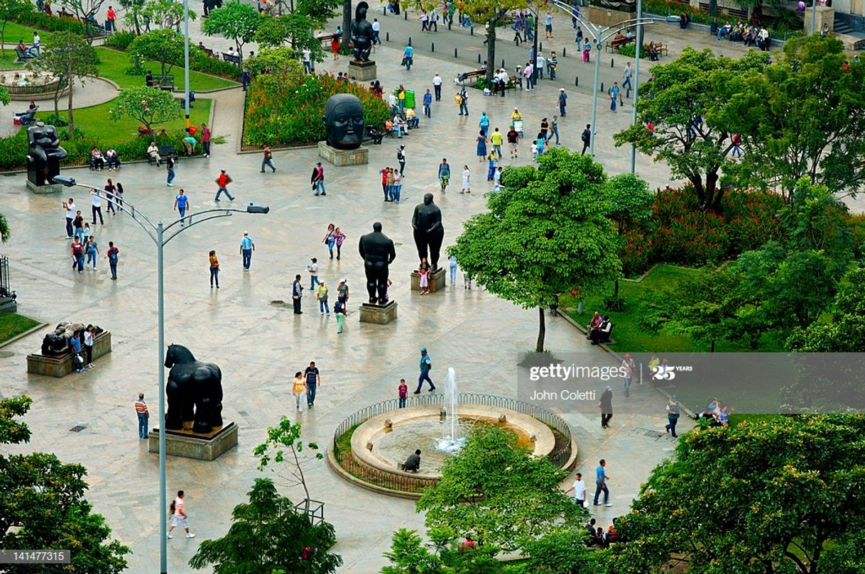 Lugar Plaza Botero