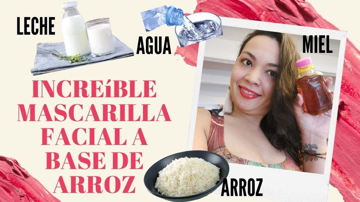 Moda Increíble mascarilla facial a base de ARROZ - YouTube