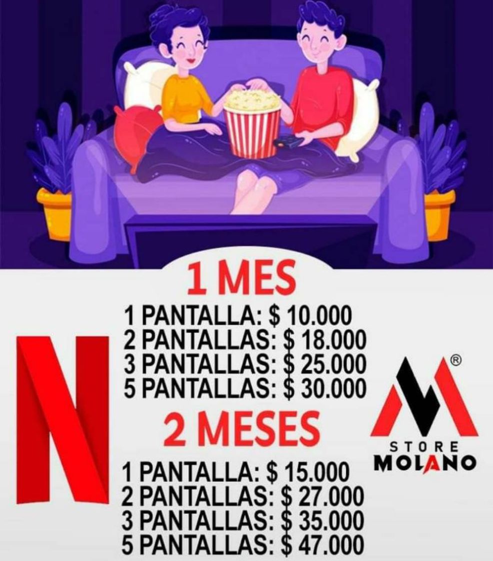 Moda Aquí puedes adquirir tu cuenta segura original de NETFLIX.