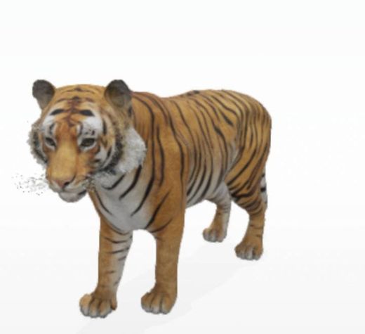 🐅 Tigre em 3D