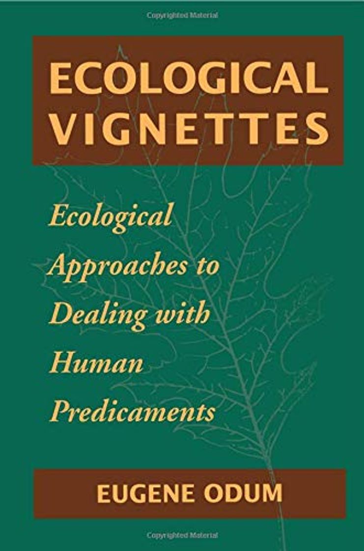 Libro Ecological Vignettes