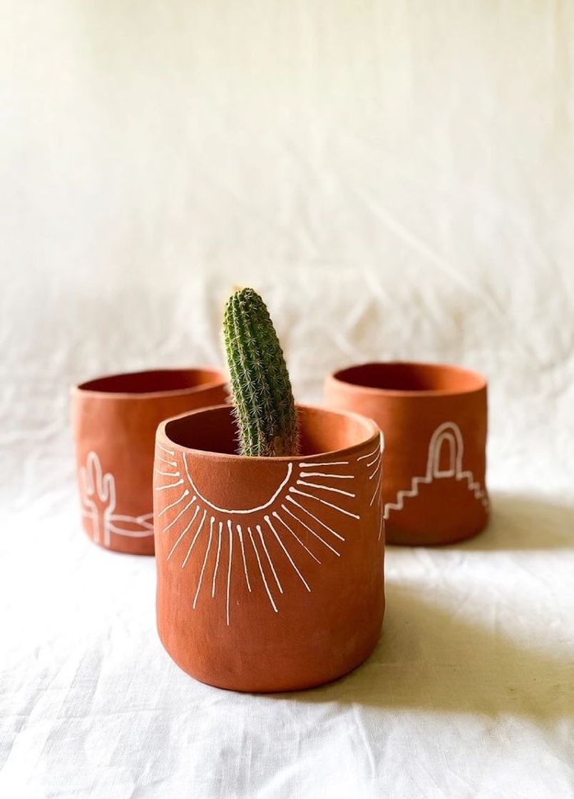 Moda Vaso de cerâmica Natural✨