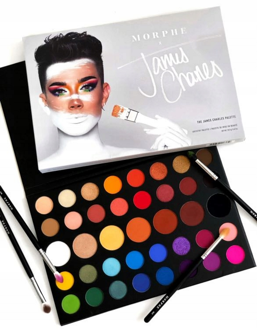 Belleza Morphe James Charles Paleta de arte