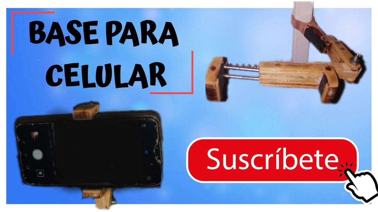 Moda Como hacer Un soporte para Celular con palos de paleta👍