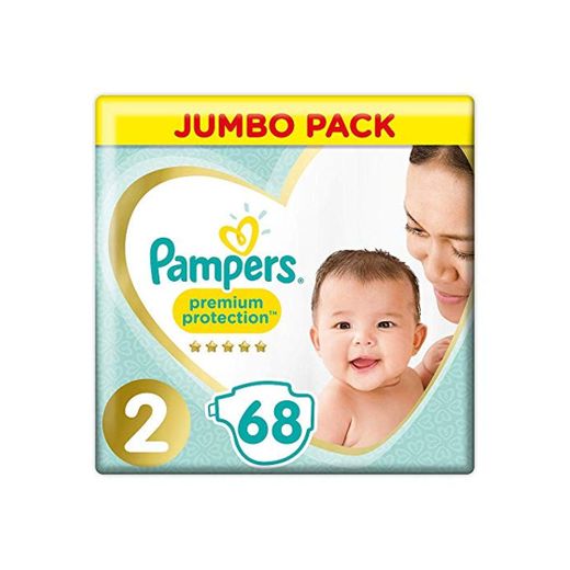 Pampers Premium Protection - Pañales, talla 2