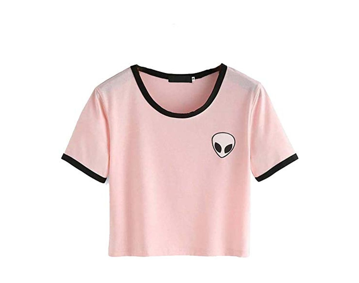 Social Crop Top Blusa