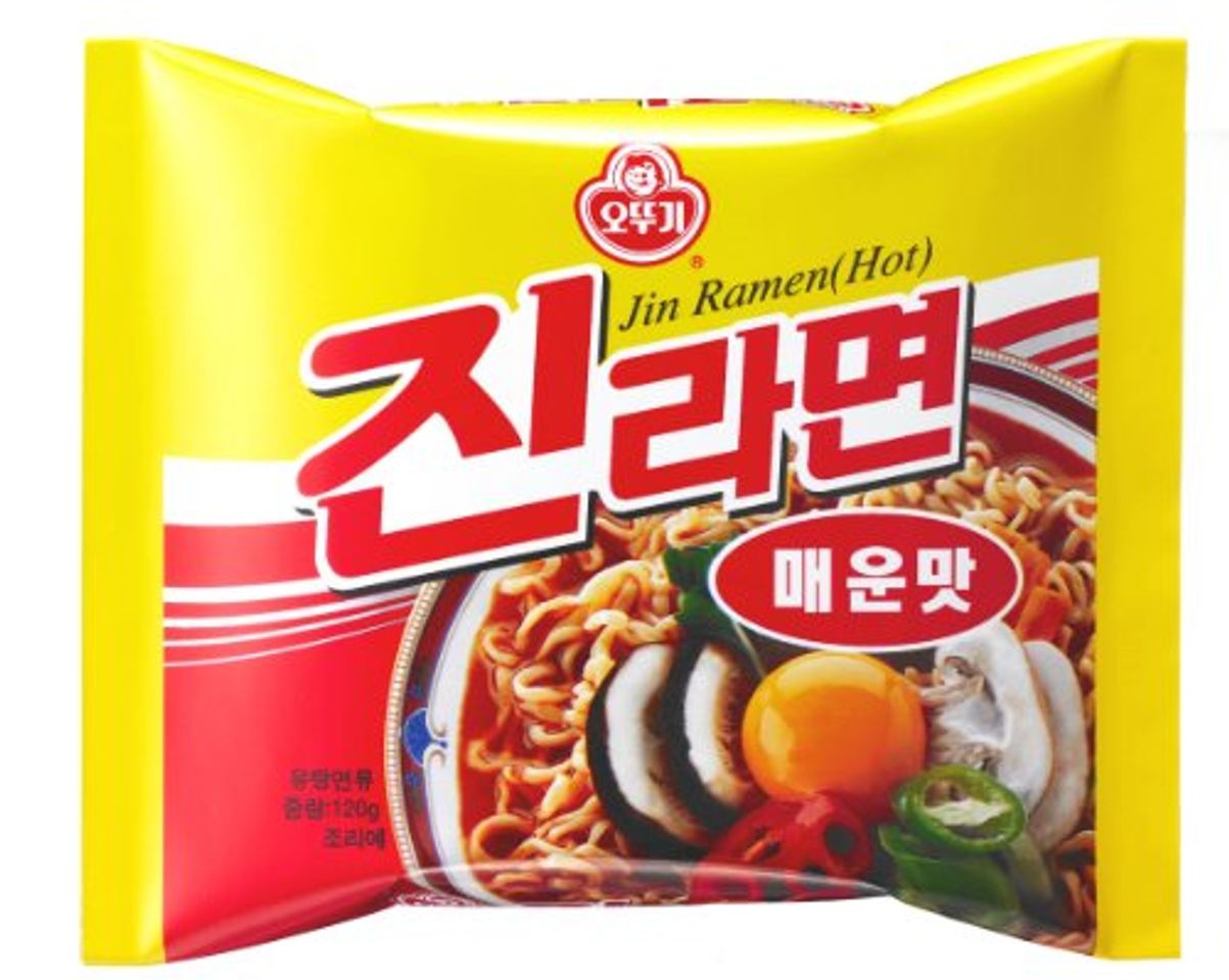 Products Sopa de fideos Jin Ramen Caliente OTTOGI 120g Corea