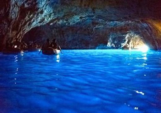 La gruta azul, Italia! 