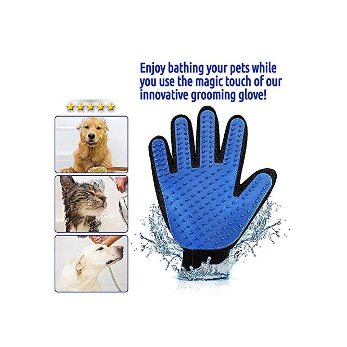 Social N\A Pet Grooming Glove